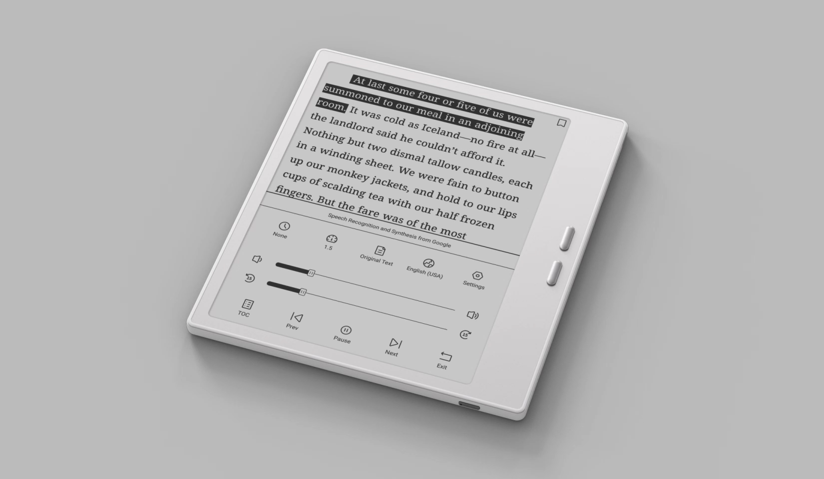 BOOX Go 7 - White + FREE Cover