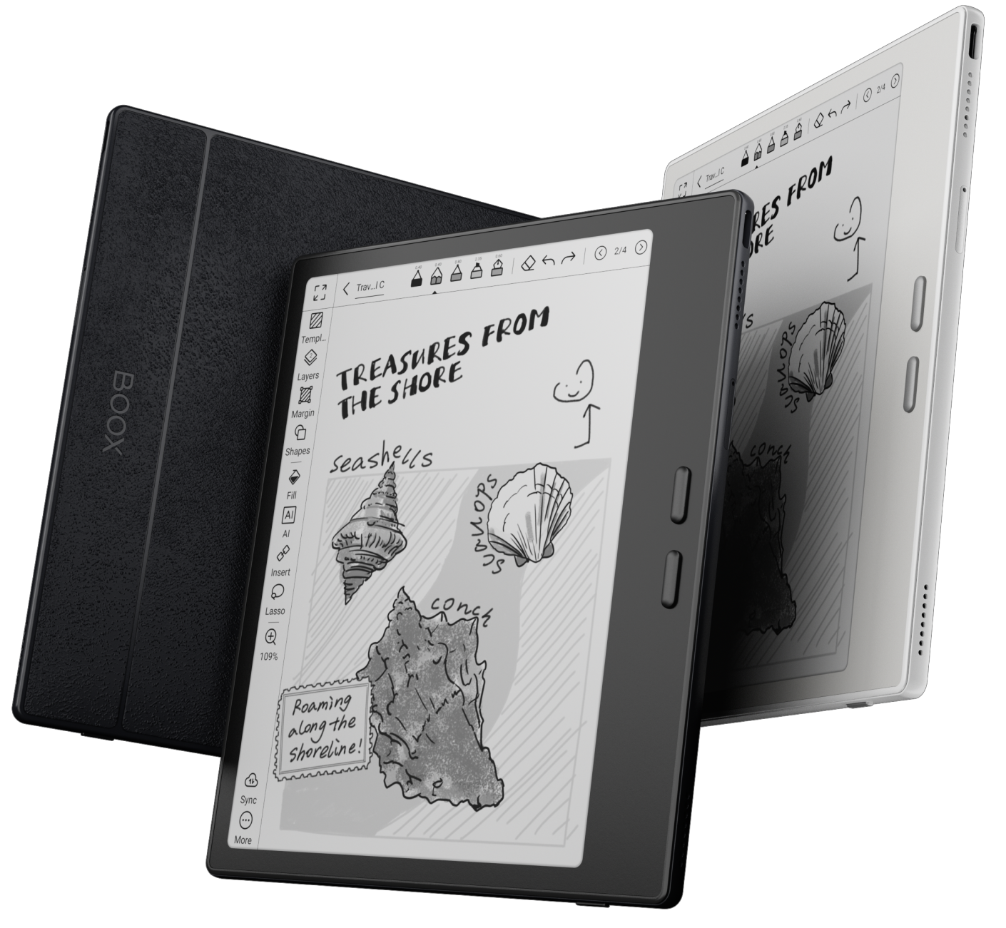 BOOX Go 7 - Black + FREE Cover