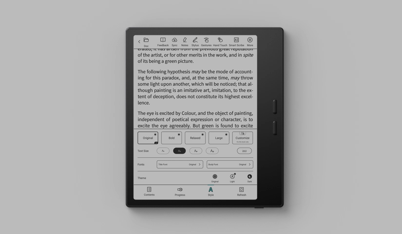 BOOX Go Color 7 Gen II - Black + FREE Cover