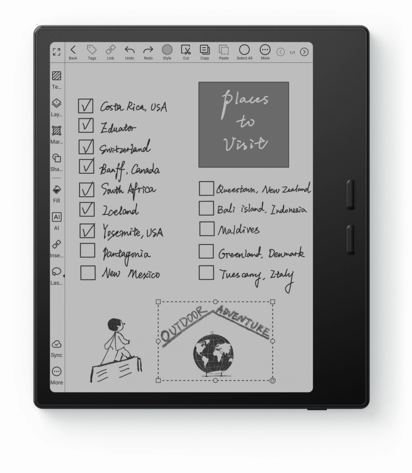 BOOX Go Color 7 Gen II - Black + FREE Cover