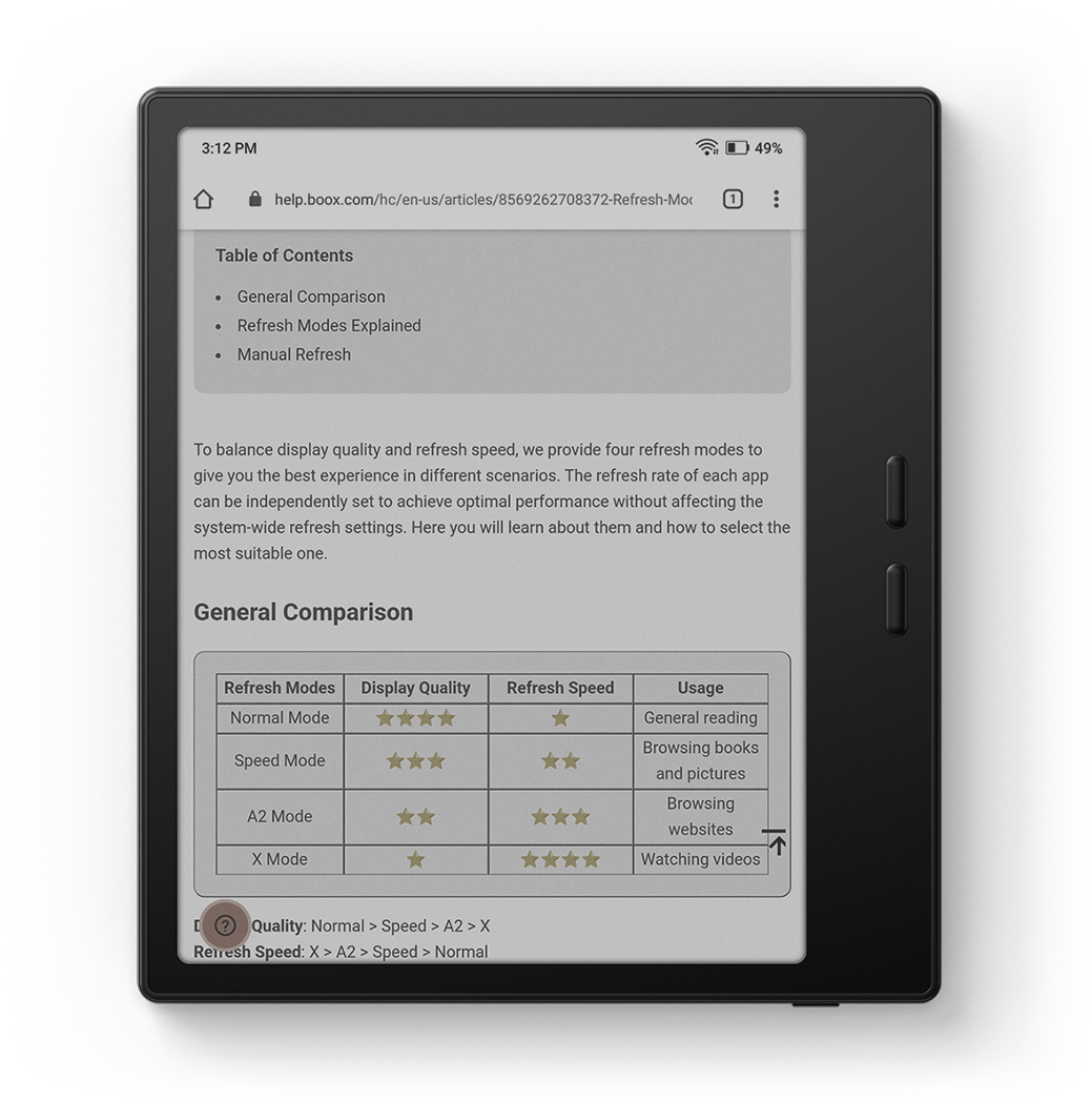 BOOX Go Color 7 Gen II - Black + FREE Cover