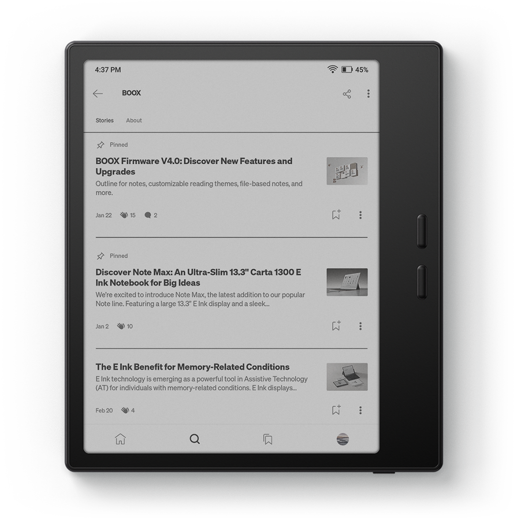 BOOX Go Color 7 Gen II - Zwart + Gratis Magnetische Hoes