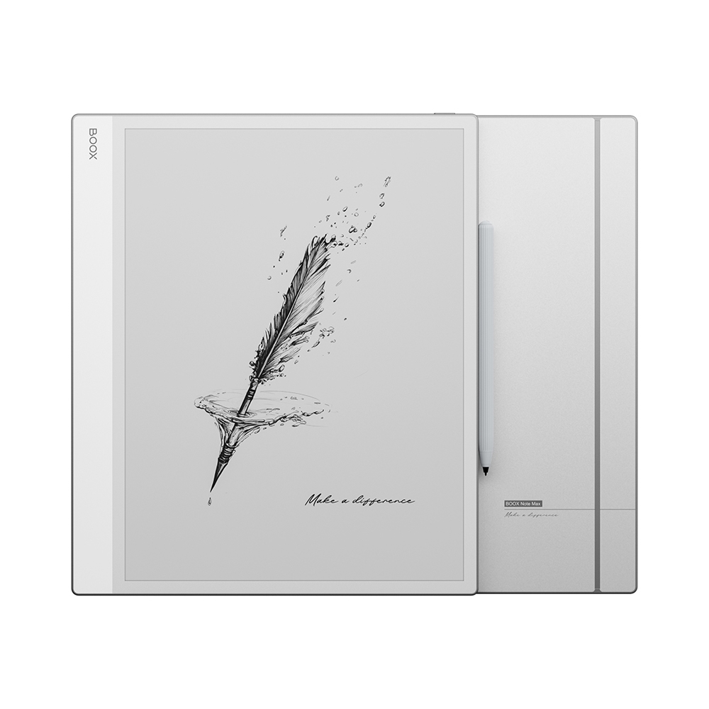 BOOX Tablet Note Max Notitieboek 13.3 inch B/W 300 ppi 128 GB Android 13 E-Ink WiFi BT (geen voorlicht