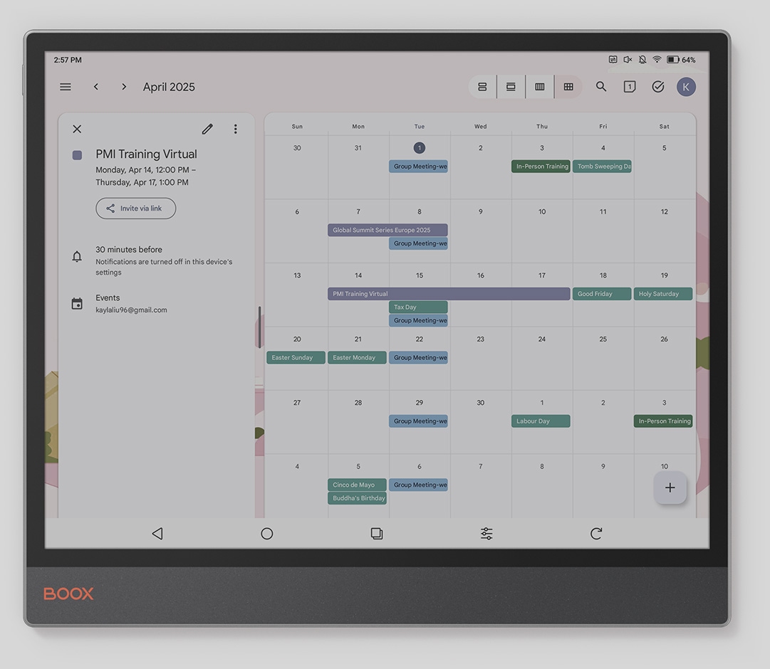 BOOX TAB X C + Free Cover
