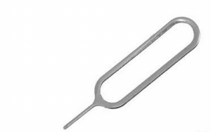 Tool for microSD card slot.